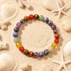 7 Chakra Bracelet outdoor view 2