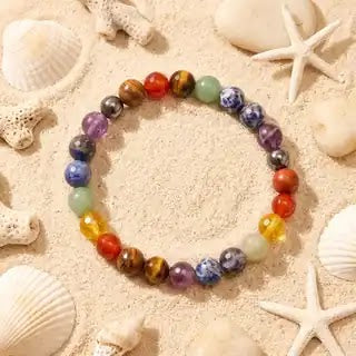 7 Chakra Bracelet outdoor view 2