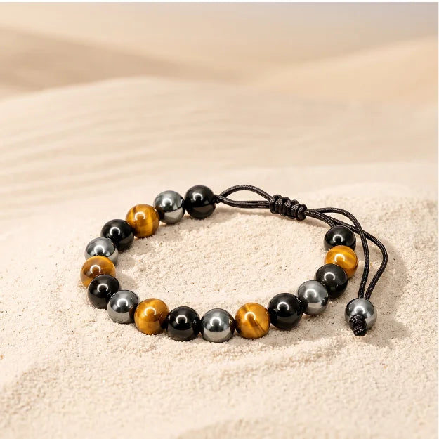 Triple Protection Tie-Up Bracelet