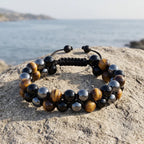 Triple Protection Double Tie-Up Bracelet